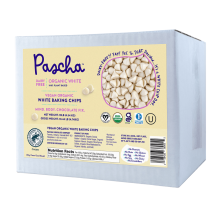 Pascha Bulk Organic Vegan White Chocolate Chips, 10 lbs