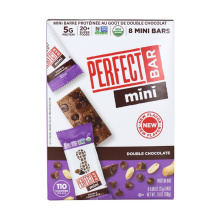 Perfect Bar Mini Protein Bar Double Chocolate, 8 Pack