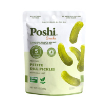 Poshi Premium Petite Dill Pickles with Sea Salt, 56g