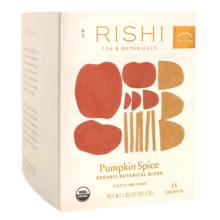 Rishi Tea & Botanicals Organic Pumpkin Spice, 15 Sachets