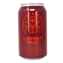 Rishi Sparkling Botanical Tea Unsweetened Elderberry Maqui, 355ml