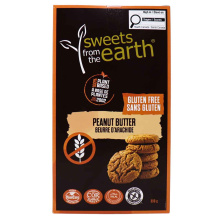 Sweets From The Earth Gluten-Free Vegan Peanut Butter Cookies, 300g