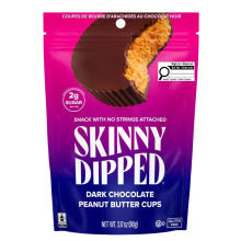 Skinny Dipped Dark Chocolate Peanut Butter Cups, 90g