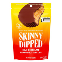 Skinny Dipped Milk Chocolate Peanut Butter Cups, 90g