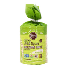 Smartbite Organic Thin Brown Rice Cakes Quinoa Unsalted, 120g