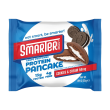 Smarter Snacks Protein Pancake With Cookies & Cream Filling, 55g