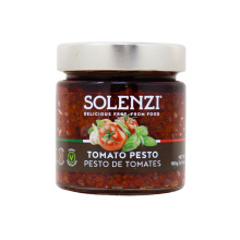 SOLENZI Vegan & Nut-Free Sun-Dried Tomato Pesto, 180g