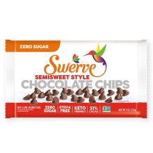 Swerve Sweets Zero Sugar Chocolate Chips Semisweet 51% Cacao, 255g