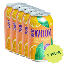 Swoon Sugar-Free Half Tea & Half Lemonade 5-Pack, 355 ml Each