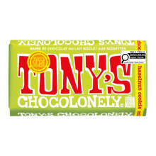 Tony’s Chocolonely Milk Chocolate Hazelnut Cookie, 180g