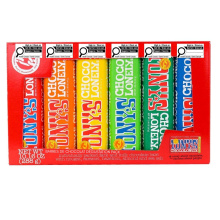 Tony's Chocolonely Rainbow Tasting Pack, 6 Bars, 288g