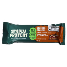 Simply Protein Stacked Snack Bar Salted Caramel Crisp, 45g