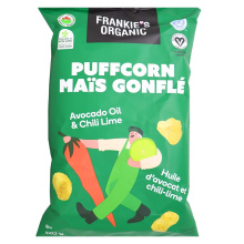 Frankie’s Organic Gluten-Free Puffcorn Avocado Oil & Chili Lime, 120g