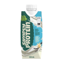 Simply Protein Ready-To-Drink Plant Based Protein Shake Creamy Vanilla, 330 mL