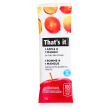 That’s It. No Sugar Added Fruit Bar Apple Mango, 1 Bar