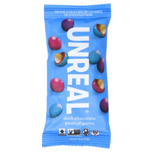 Unreal Dark Chocolate Covered Peanuts Snack Pack, 43g