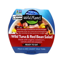Wild Tuna & Red Bean Salad Made with Organic Sweetcorn, Carrots and Red Peppers, 160g