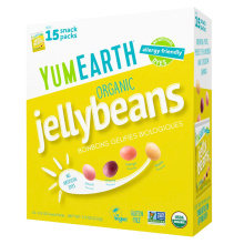 YumEarth Organic Jelly Beans, 15 Snack Packs