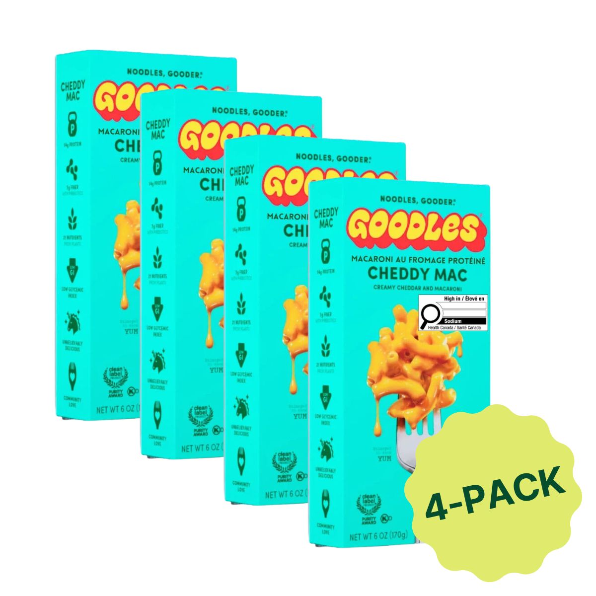 Cheddy Mac, 4 pack