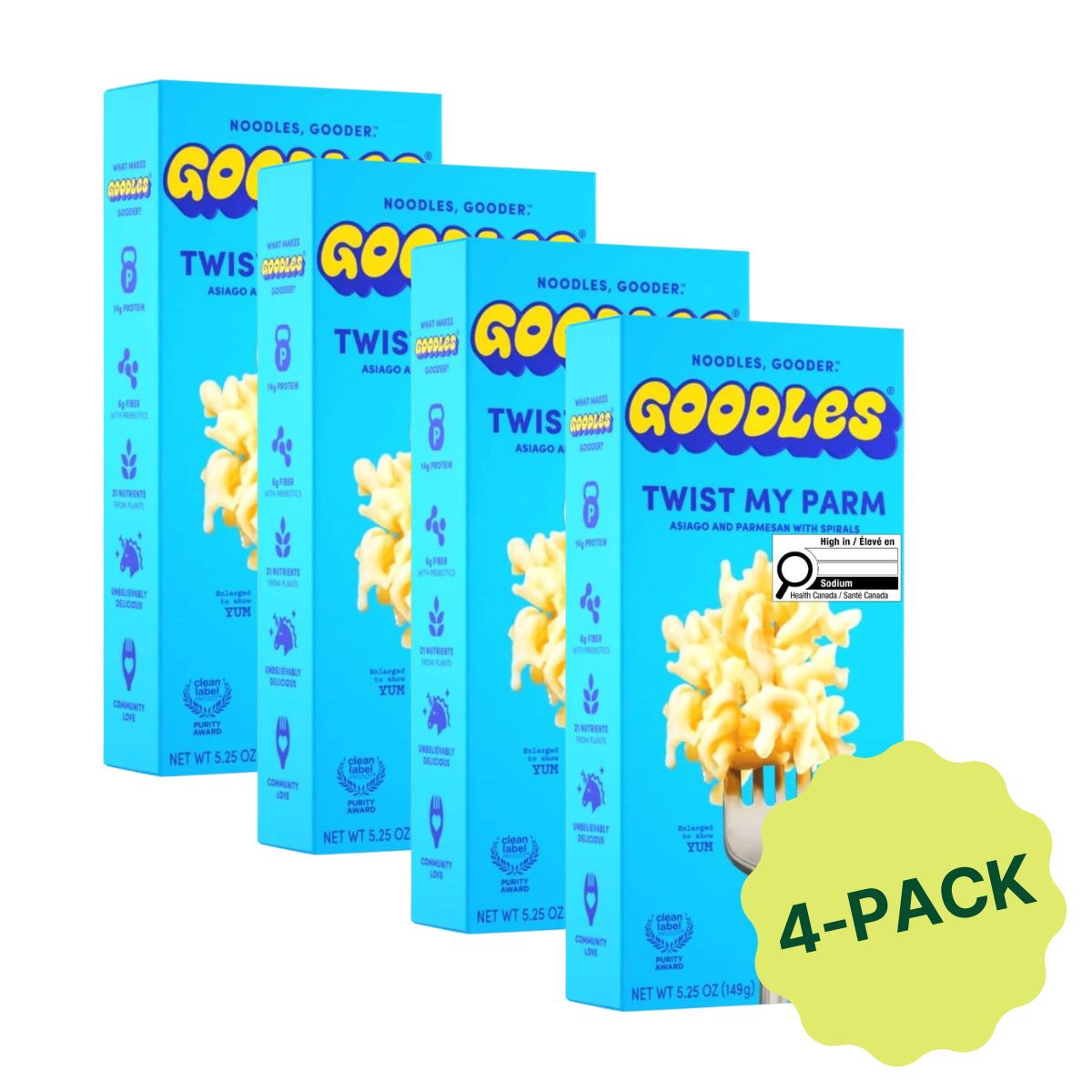 Twist My Parm, 4 pack
