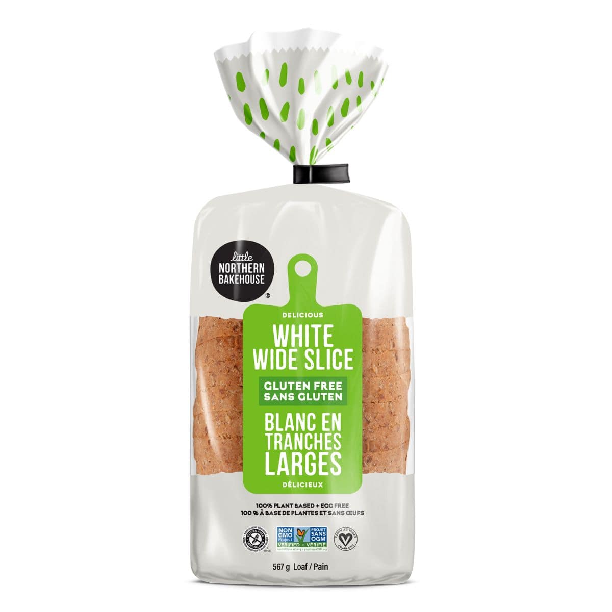 White Wide Slice