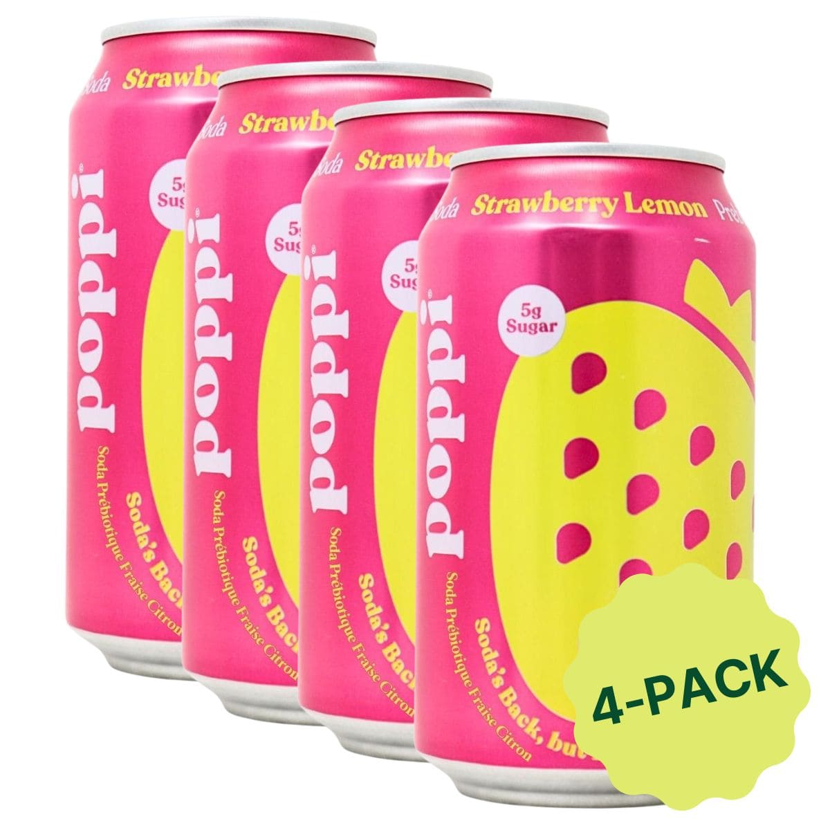 Strawberry Lemon, 4 pack
