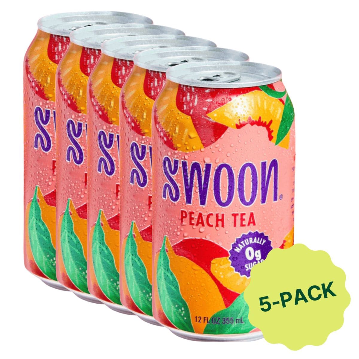 Peach Iced Tea, 5 pack