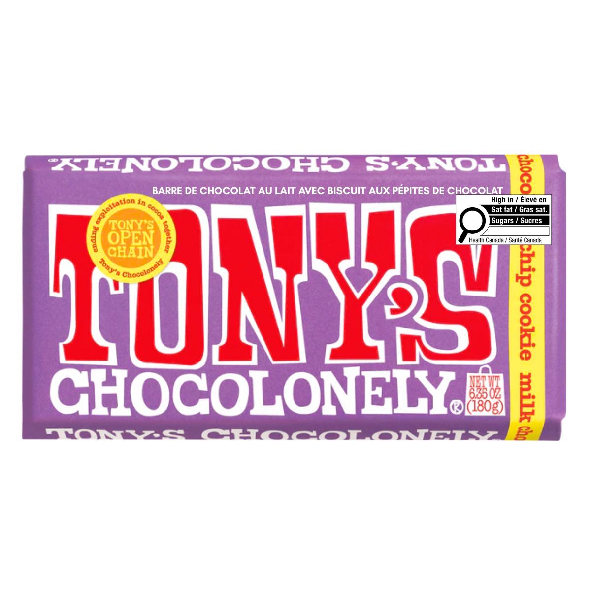 Milk Chocolate With Chocolate Chip Cookie