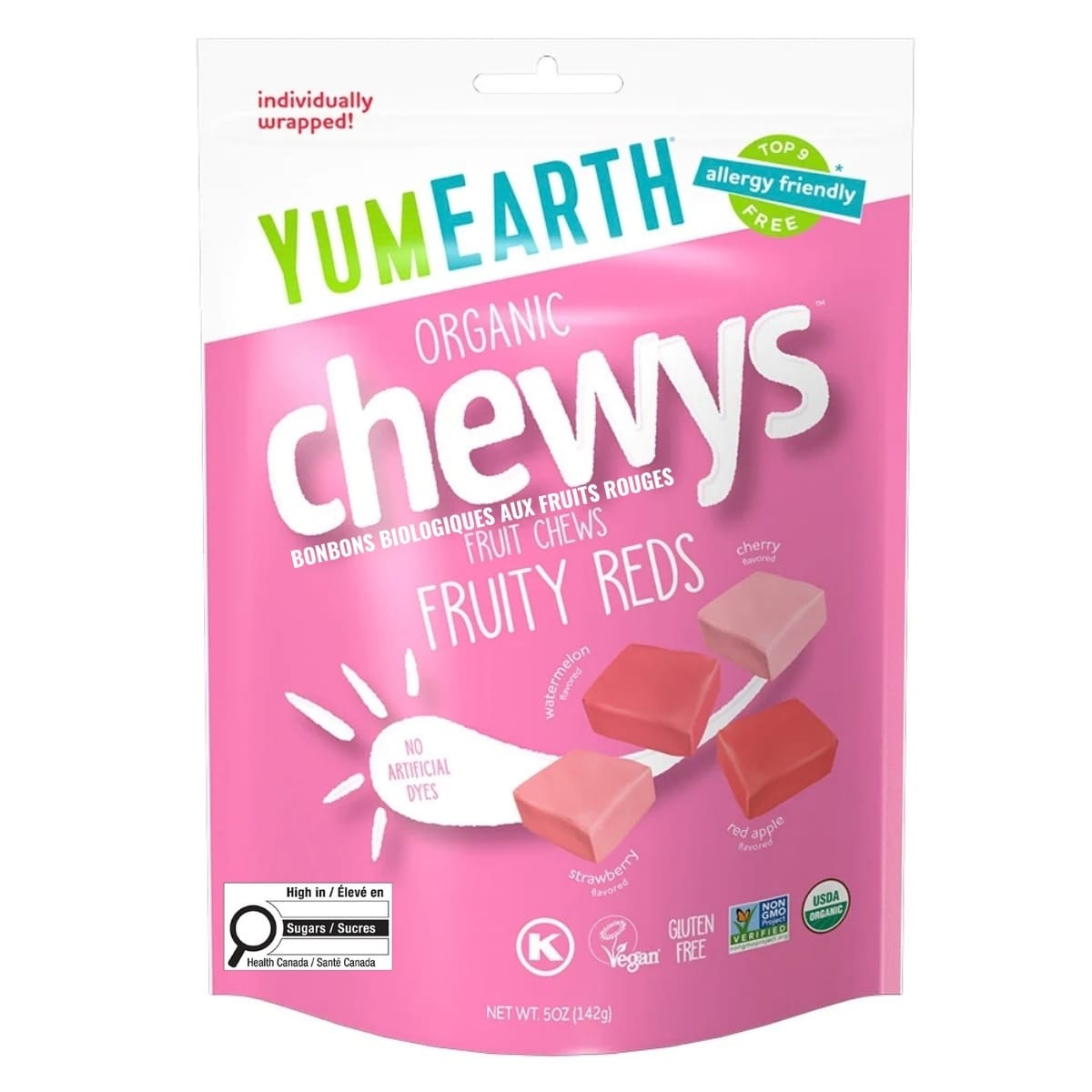 Chewy Fruity Reds