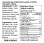 Nutrition of Brami Lupini Hummus Garlic Rosemary
