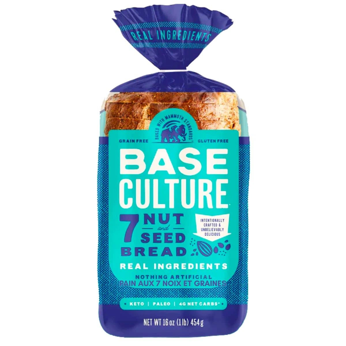 Base Culture Keto Bread 7 Nuts & Seed at Natura Market