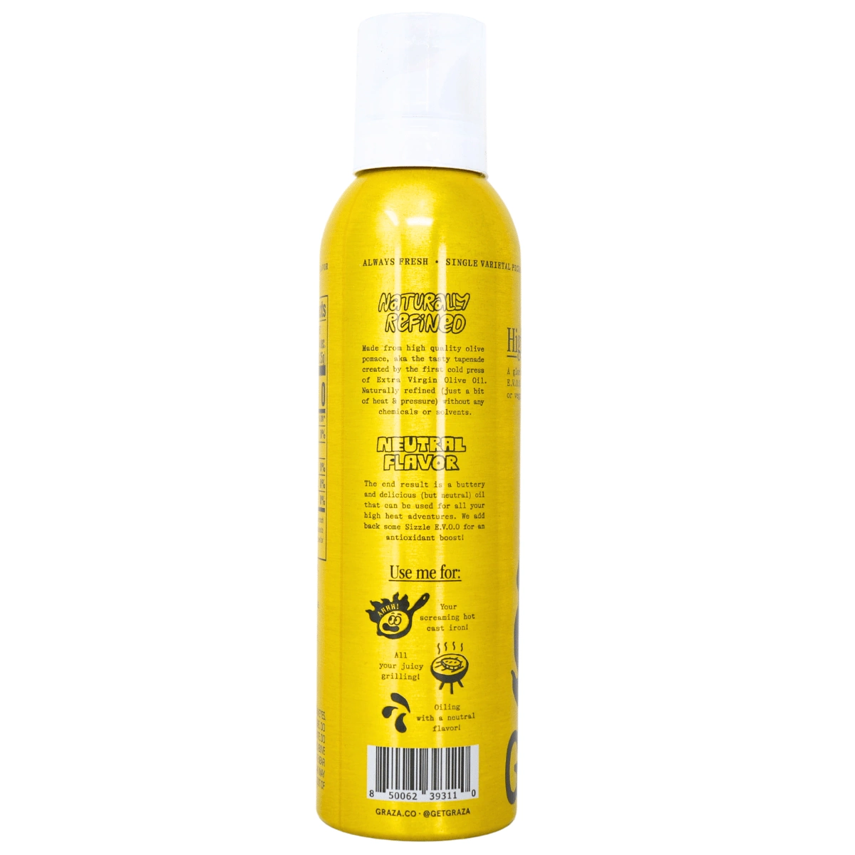 Graza Frizzle High Heat Cooking Spray at NaturaMarket