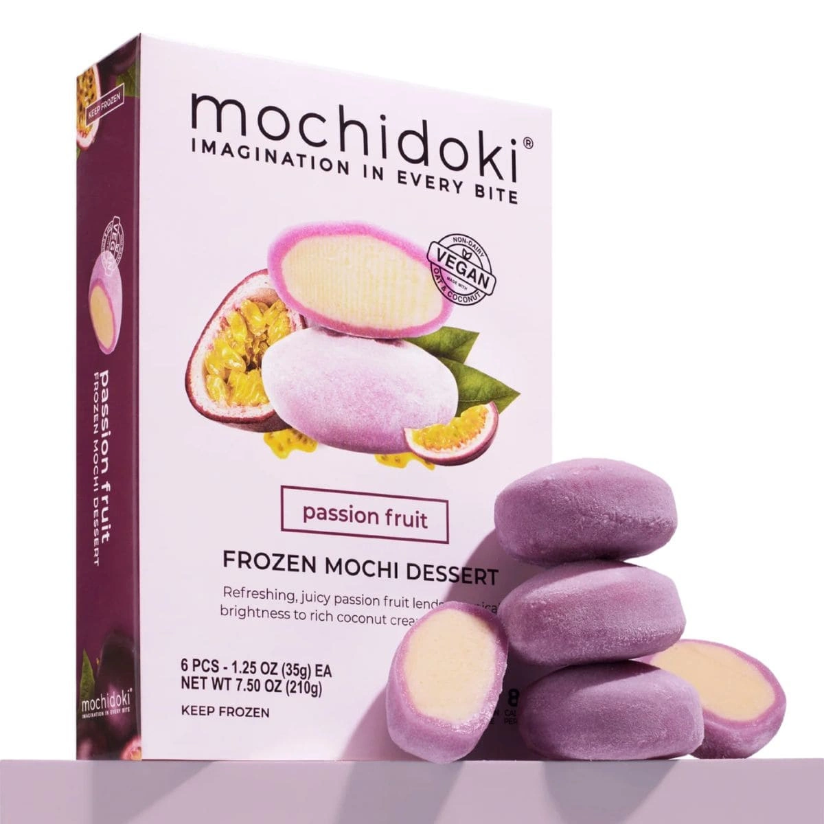 Mochidoki Passion Fruit Ice Cream Mochi at NaturaMarket