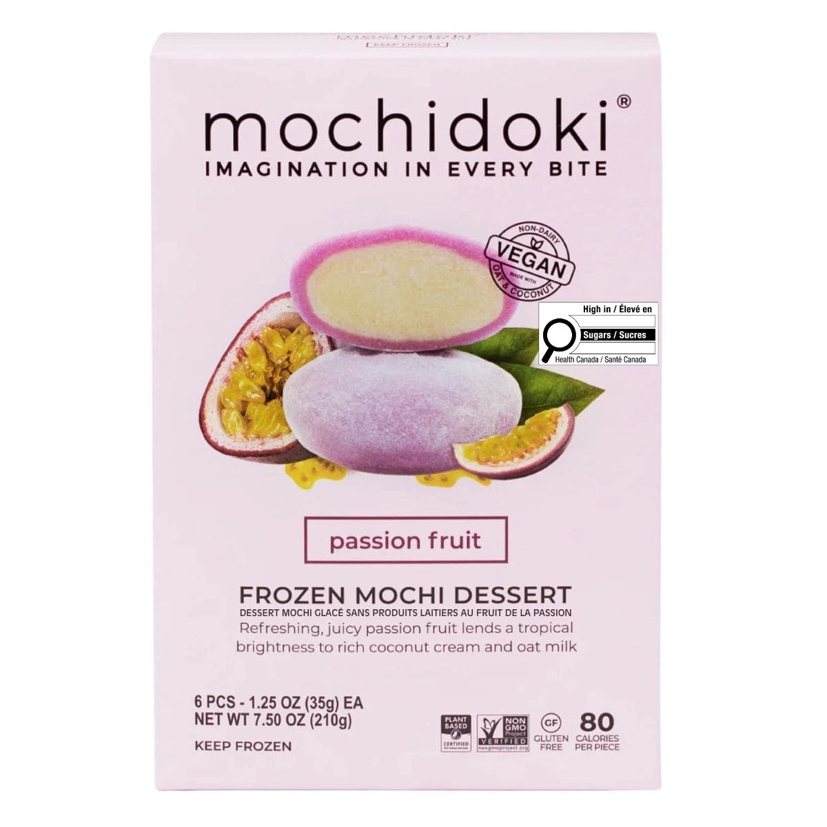 mochiオーダーページ Mochidoki Passion Fruit Ice Cream Mochi at NaturaMarket