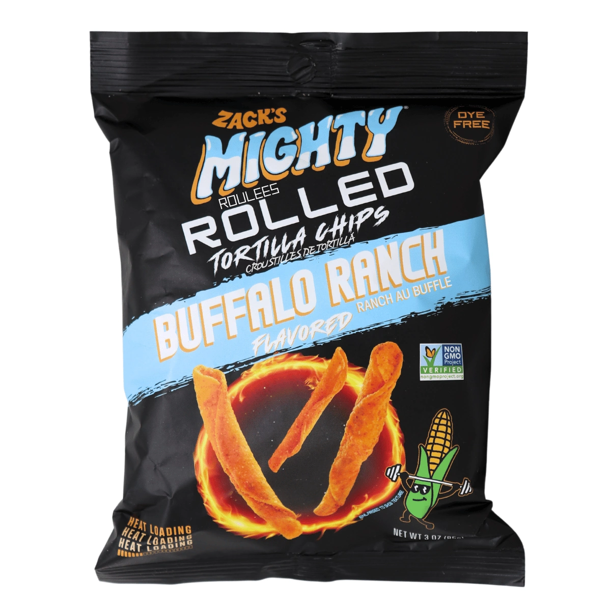 Zack's Mighty Rolled Tortilla Chips Buffalo Ranch at NaturaMarket