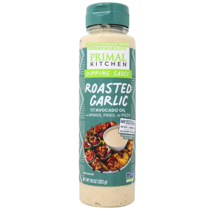 Primal Kitchen Dipping Sauce With Avocado Oil Roasted Garlic Front
