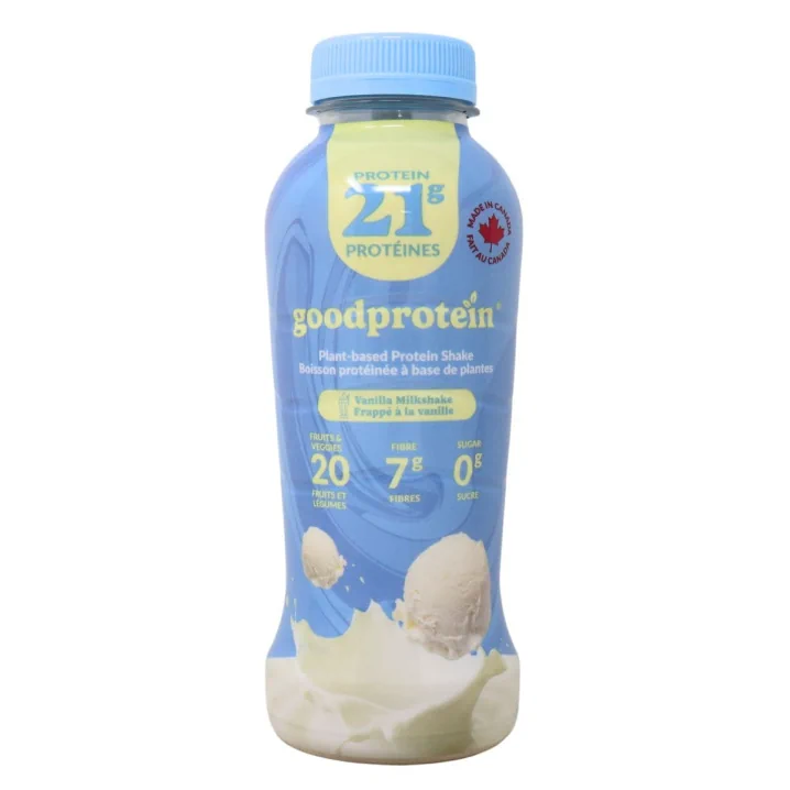 Good Protein Plant-Based Protein Shake Vanilla Milkshake Front