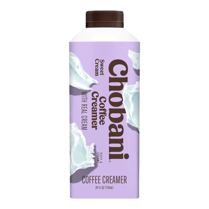 Chobani Dairy Coffee Creamer Sweet Cream Front