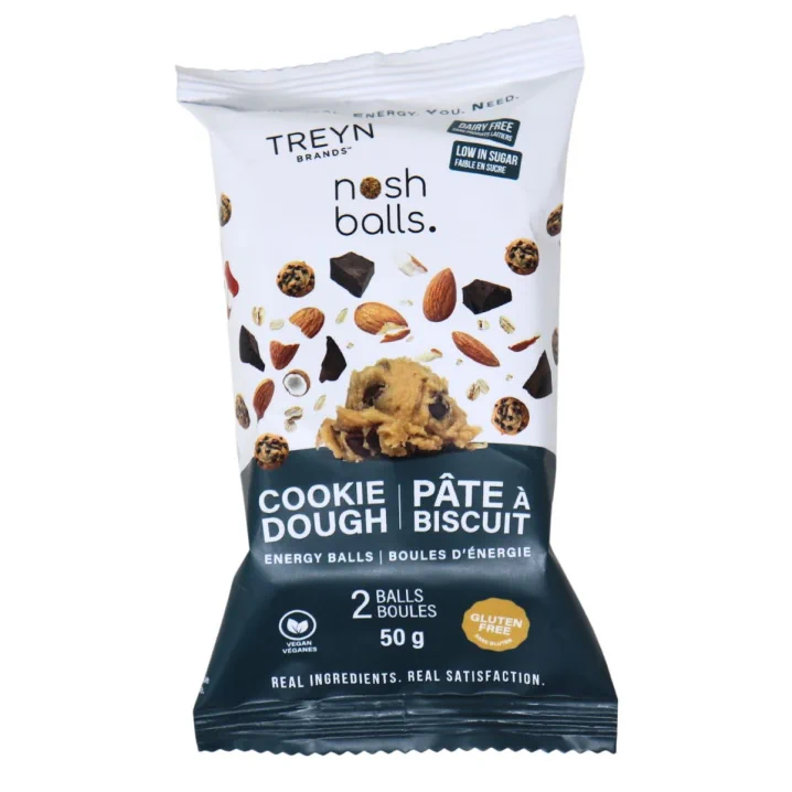 Nosh Balls Grab & Go Energy Balls Cookie Dough Front