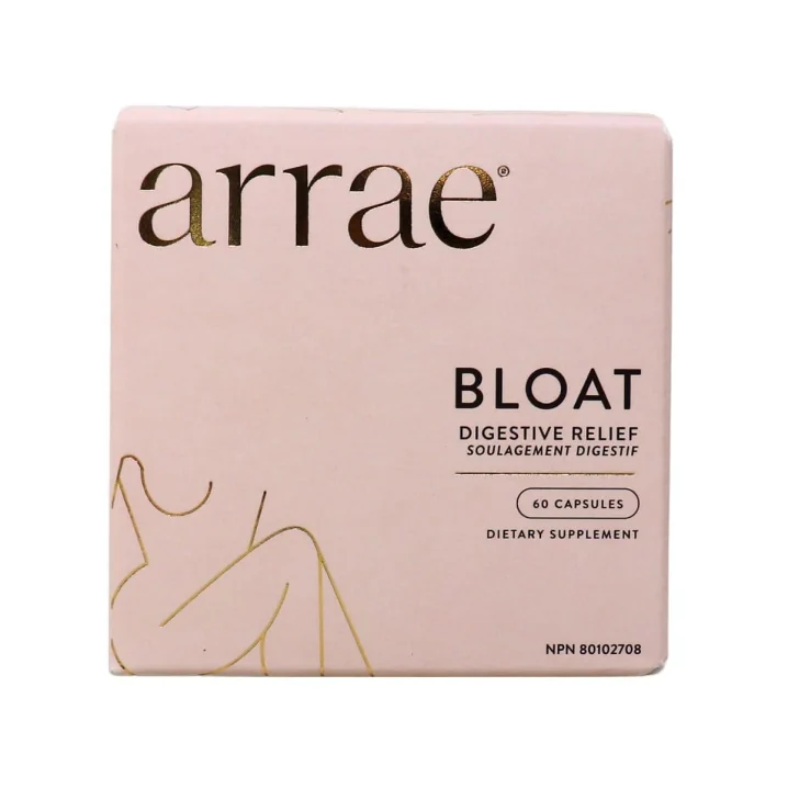 Arrae Bloat Digestive Relief, 60 Capsules