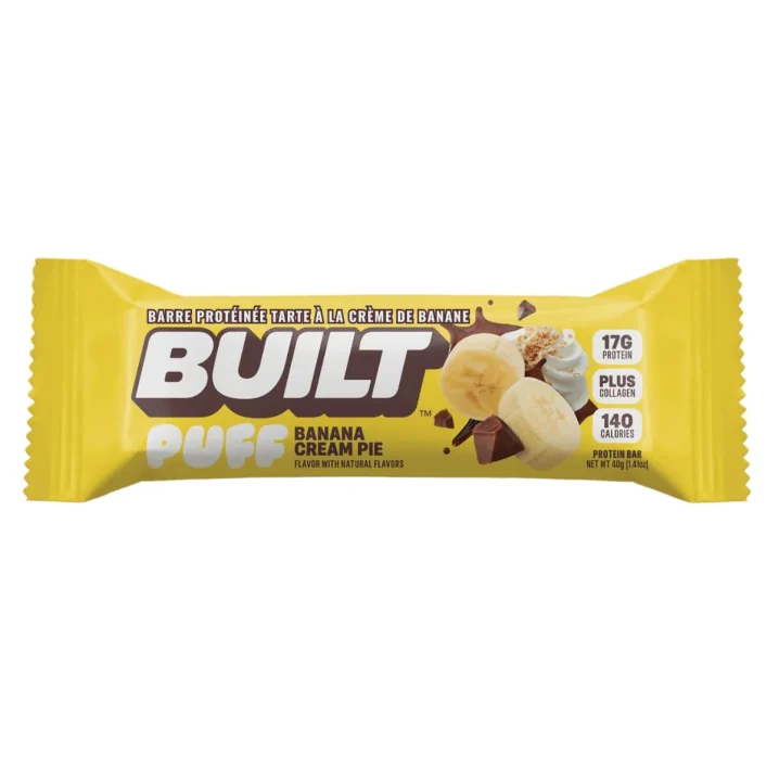 Built Bar Puff Protein Bar Banana Cream Pie, 40g