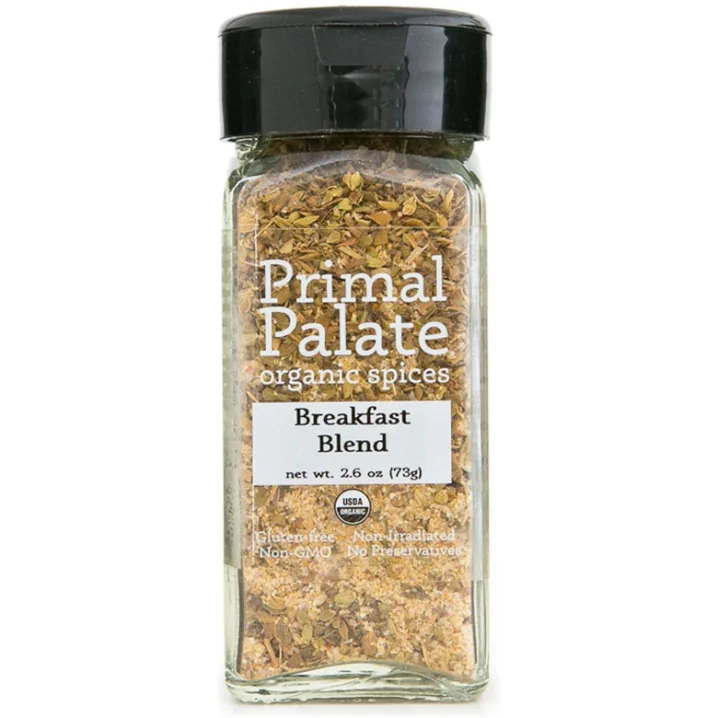 Primal Palate Organic Spices Breakfast Blend, AIP Friendly, 73g
