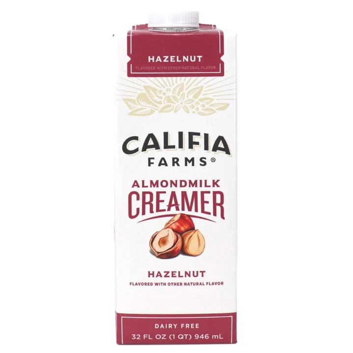 Califia Farms Almond Milk Creamer Hazelnut, 946ml