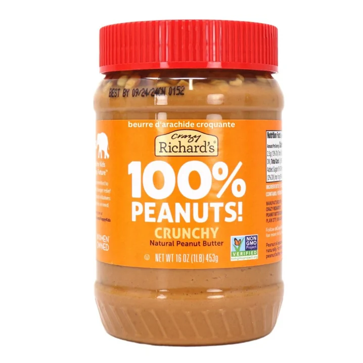Crazy Richard's Crunchy Peanut Butter, 453g