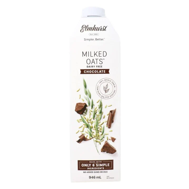Front of Elmhurst Oat Milk Chocolate