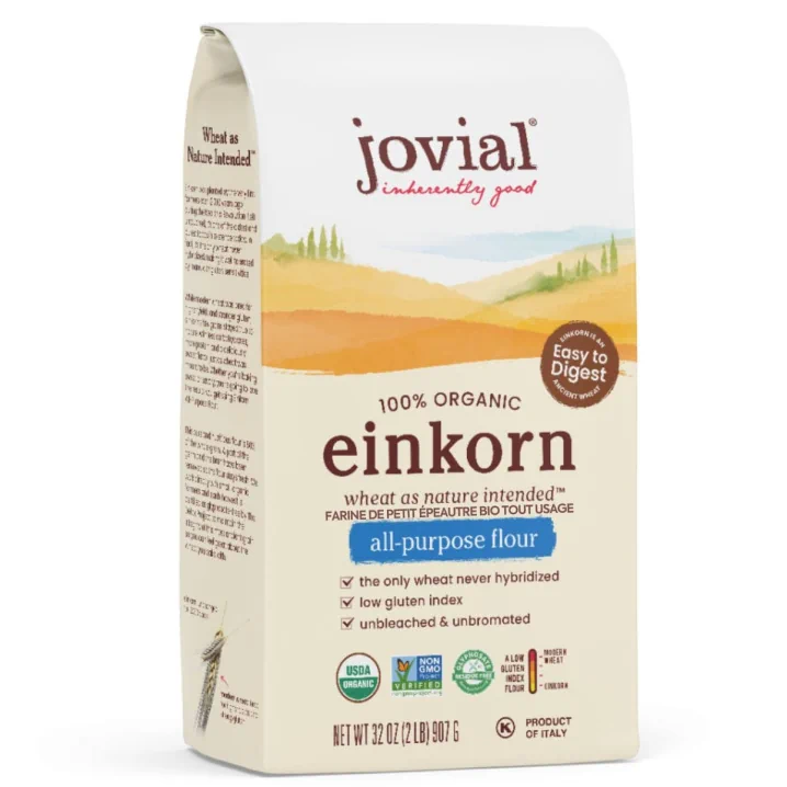 Front of Jovial Organic All-Purpose Einkorn Flour, 907g