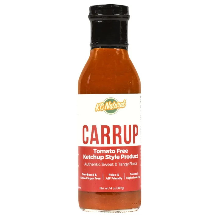 Front of KC Natural Tomato-Free Ketchup