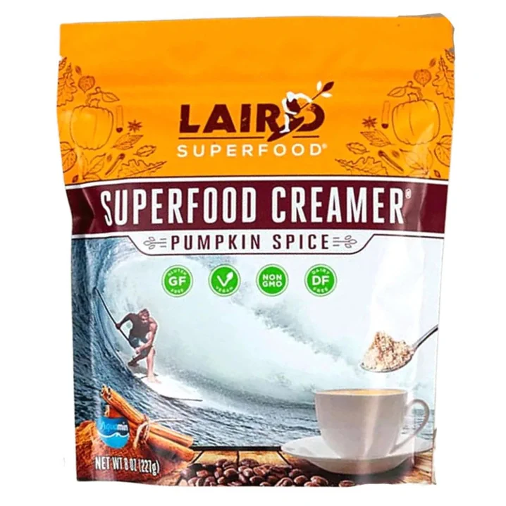 Front of Laird Superfood Creamer Pumpkin Spice