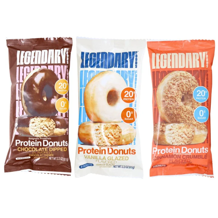 Legendary Foods Protein Donuts Variety 3-Pack Canada Front
