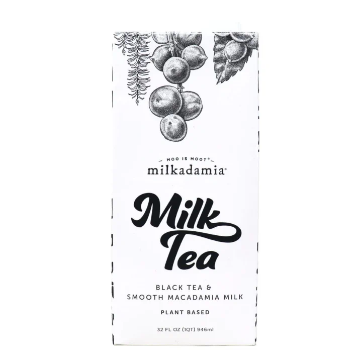 Front of Milkadamia Ready To Drink Milk Tea